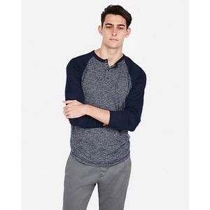 Express 3/4 Sleeve Henley